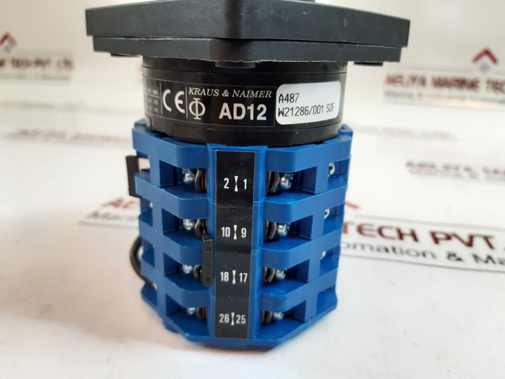 Kraus & Naimer Ad12 Rotary Drum Switch