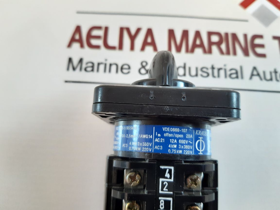 Kraus & naimer b9 rotary switch