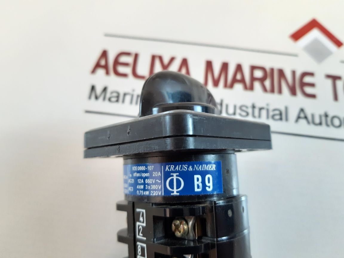 Kraus & naimer b9 rotary switch
