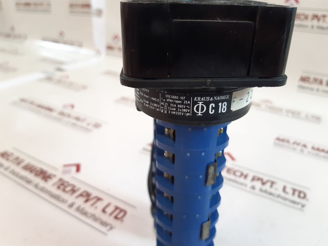 Kraus & Naimer C18 Rotary Cam Interruptor