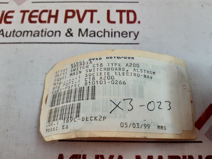 Kraus & Naimer C18 A200 Isolator Switch