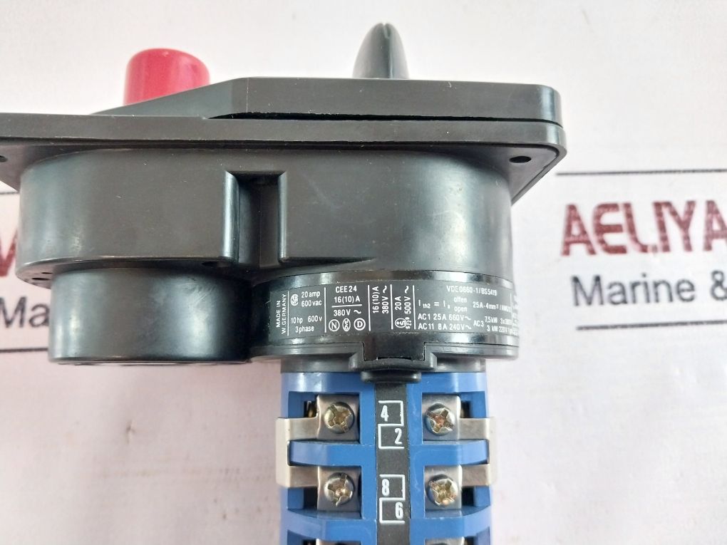 Kraus & Naimer C18 Rotary Switch 20Amp 600Vac A372