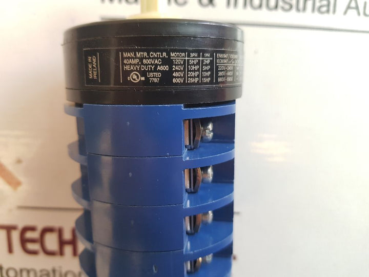 Kraus & Naimer C26 Rotary Switch 32A 15Kw
