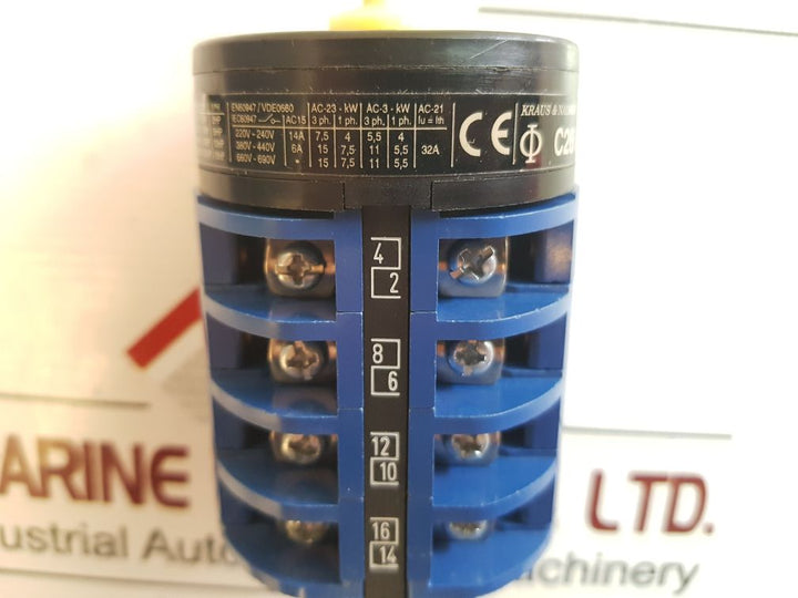 Kraus & Naimer C26 Rotary Switch 32A 15Kw
