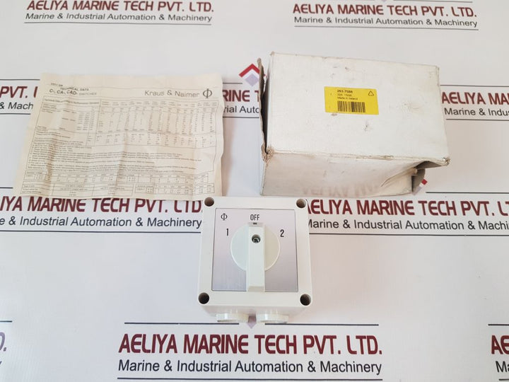 Kraus & Naimer C26 Rotary Switch 32A 15Kw
