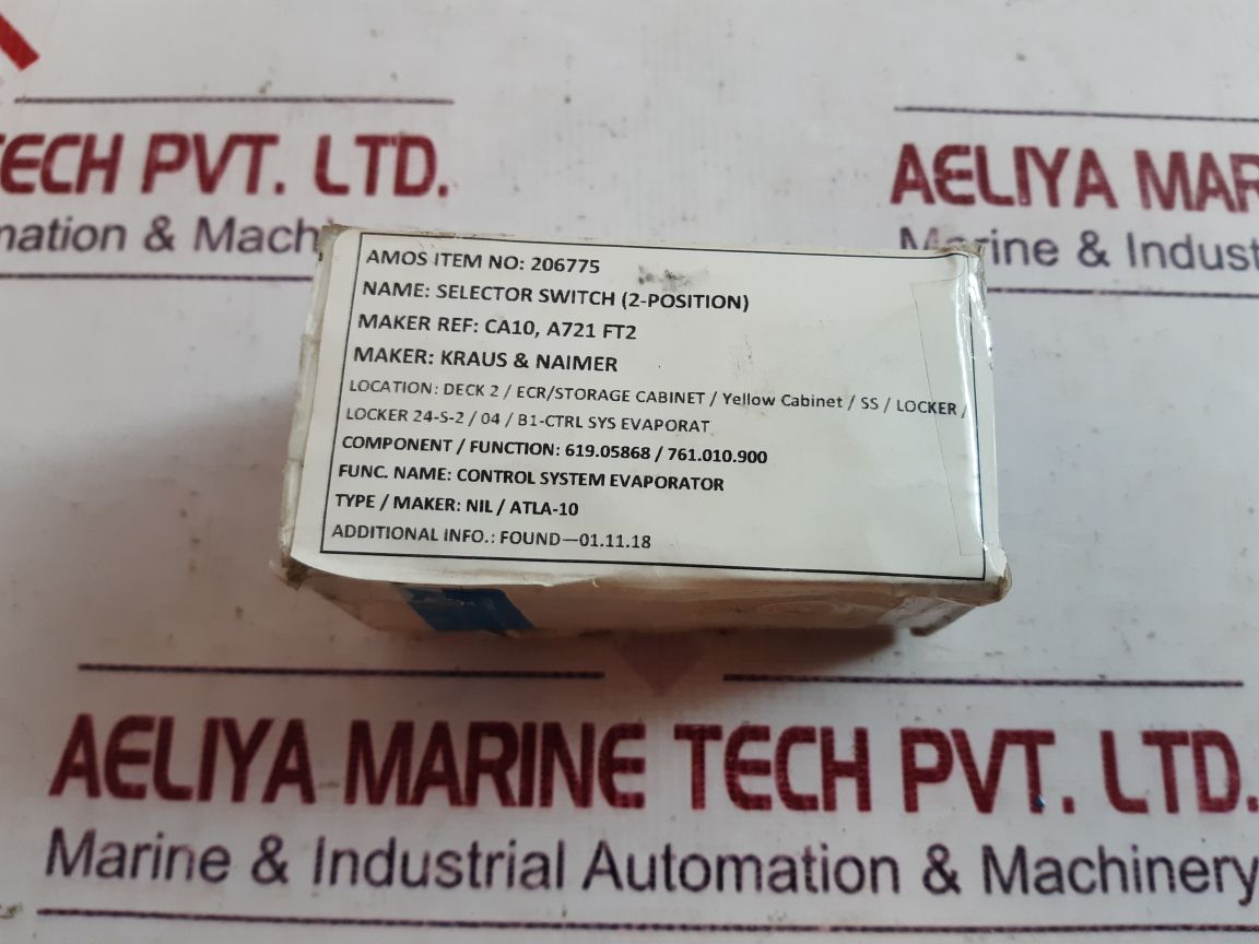 Kraus & Naimer Ca10 Rotary Switch
