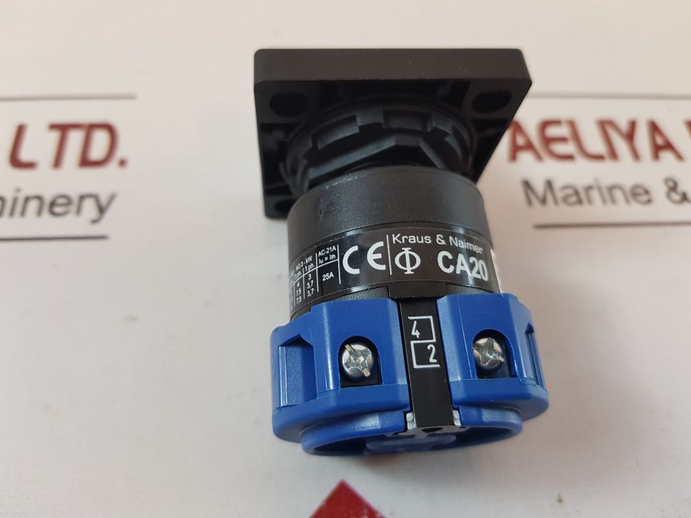 Kraus & naimer ca20 manual motor control