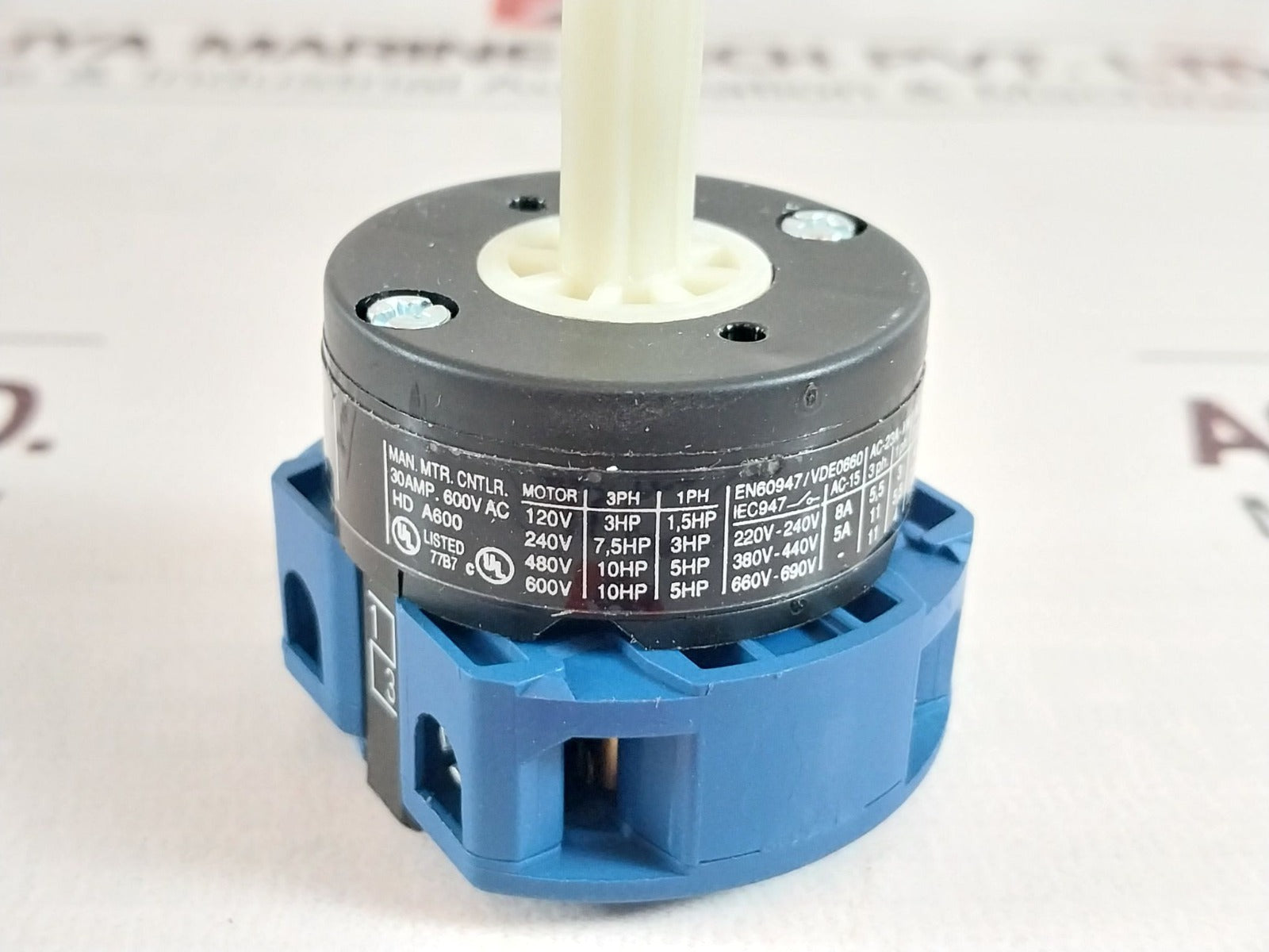 Kraus & Naimer - 14445 12 Rotary Switch Ca20 201 Pn 16A 2 Pole 934.07.03.092