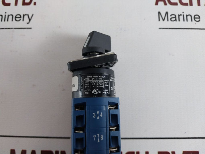 Kraus & Naimer Cg4 Rotary Switch A369 10 Amp.