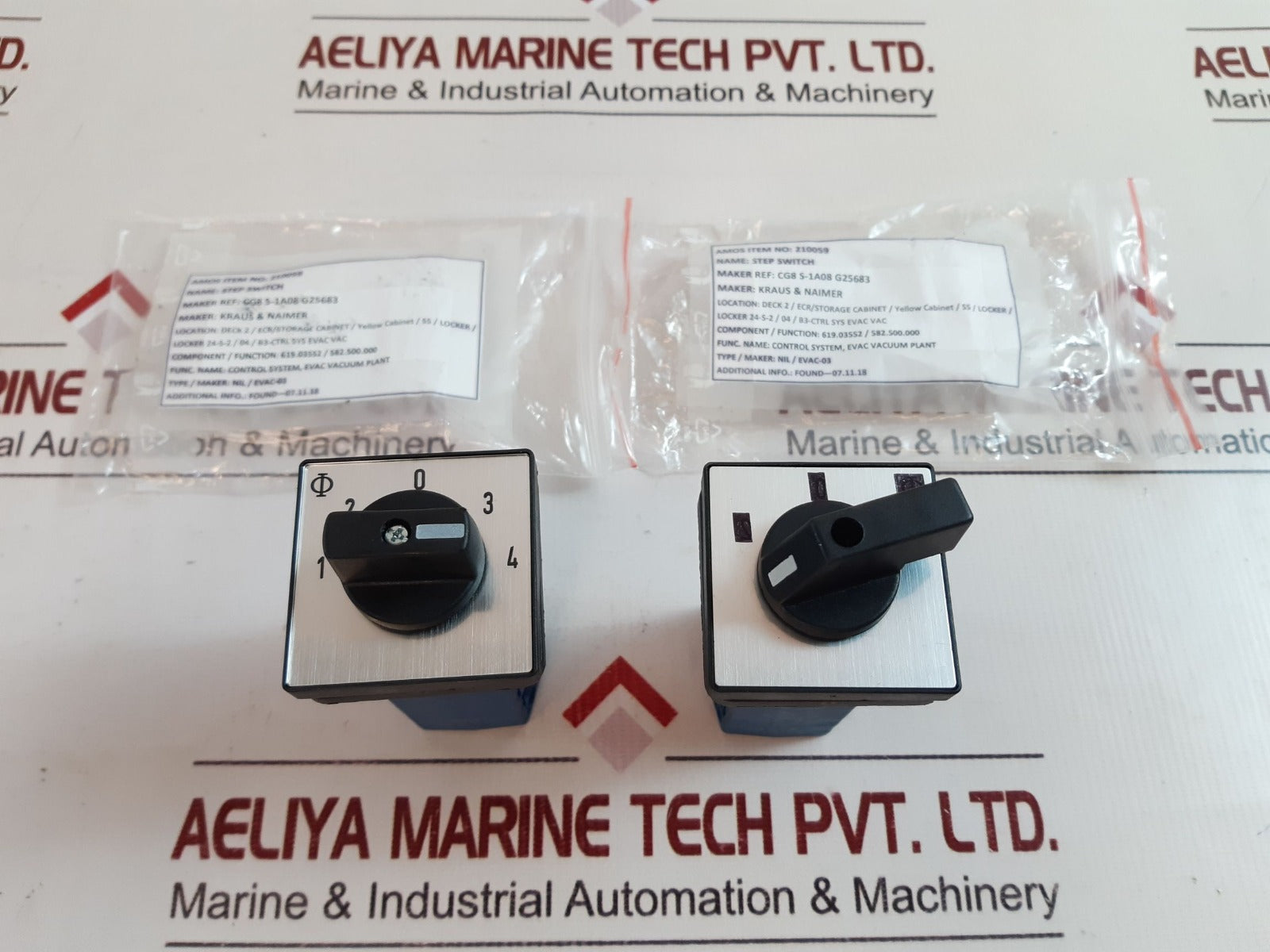 Kraus & Naimer Cg8 Step/Selector Switch Cg8 S-1A08 G25683
