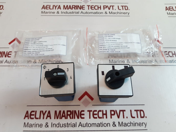 Kraus & Naimer Cg8 Step/Selector Switch Cg8 S-1A08 G25683
