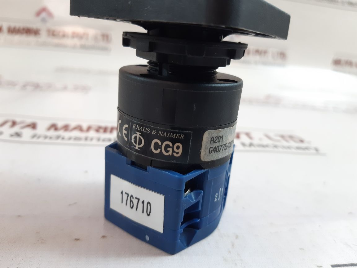 Kraus & naimer cg9 position selector switch