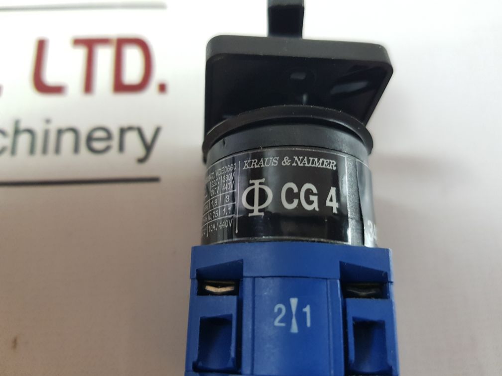 Kraus & naimer cg 4 rotary switch