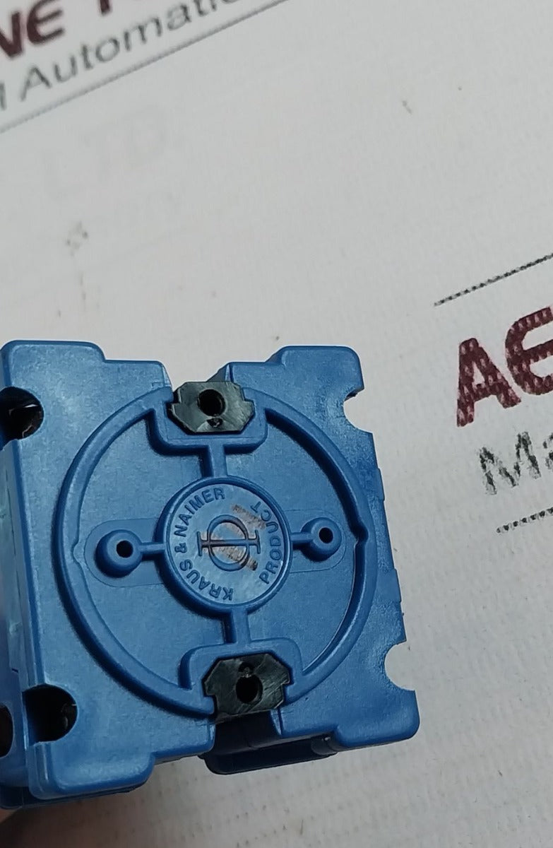 Kraus & Naimer Ch10 Manual Motor Control Switch At15G604