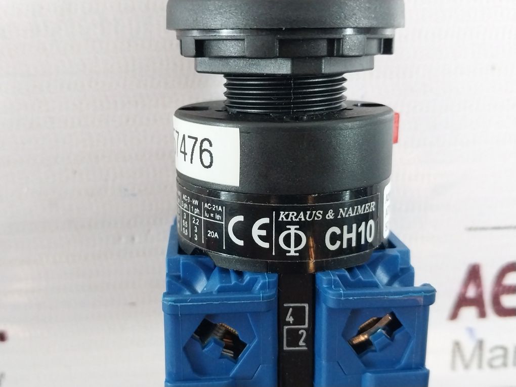 Kraus & Naimer Ch10 Manual Motor Control Switch At15G604