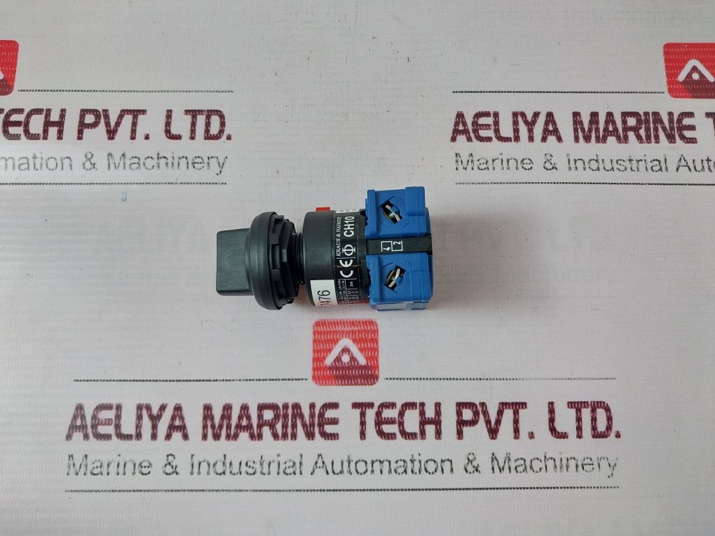 Kraus & Naimer Ch10 Isolator Selector Switch E1057476, 600 Vac 20 Amp