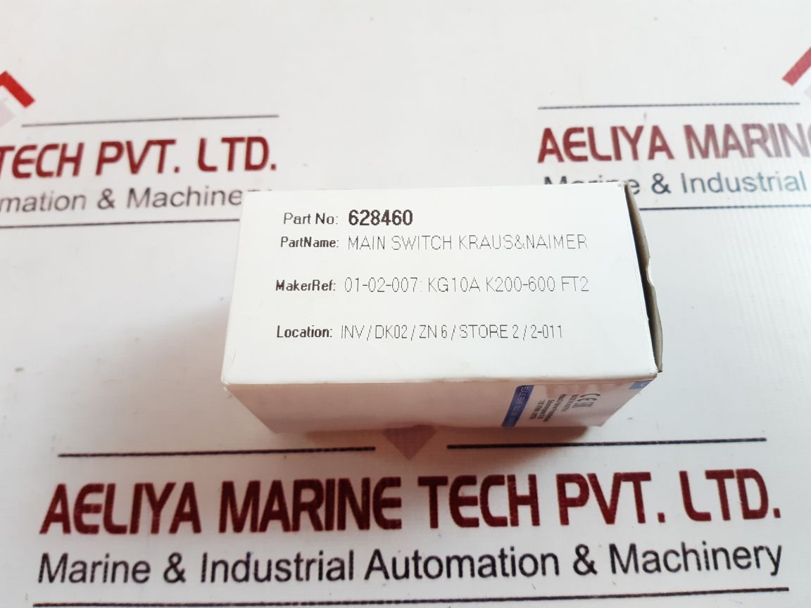Kraus & Naimer Kg10A Manual Motor Controller Switch Kg10A.T302.Ft2

