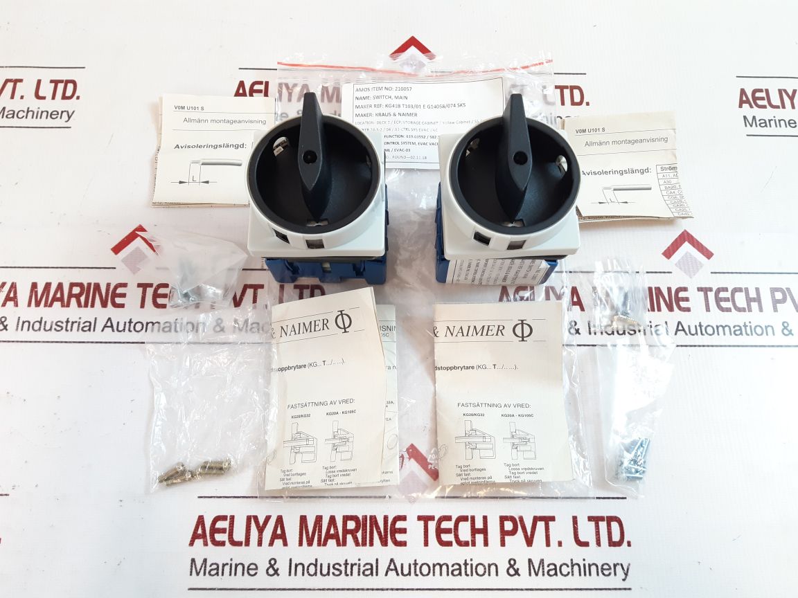 Kraus & Naimer Kg41 Manual Motor Controller
