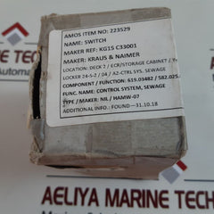 Kraus & Naimer Kg41 Main Switch