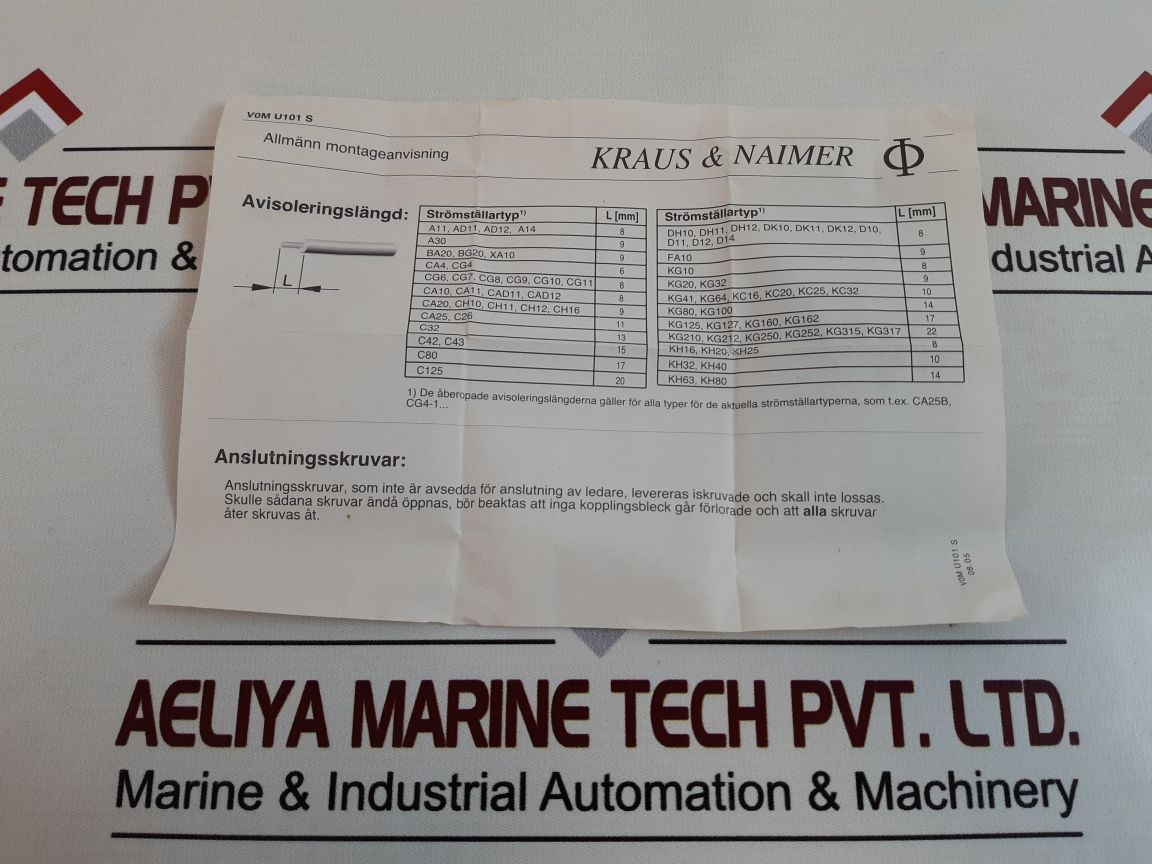 Kraus & Naimer Kg41 Switch