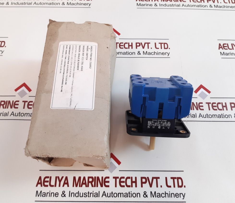 Kraus & Naimer Kg63 Motor Controller On/Off Switch C11250
