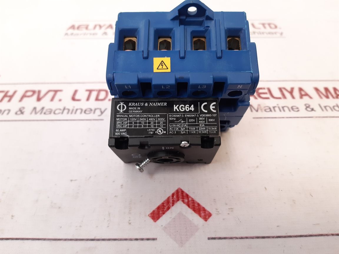 Kraus & Naimer Kg64 Disconnect Switch