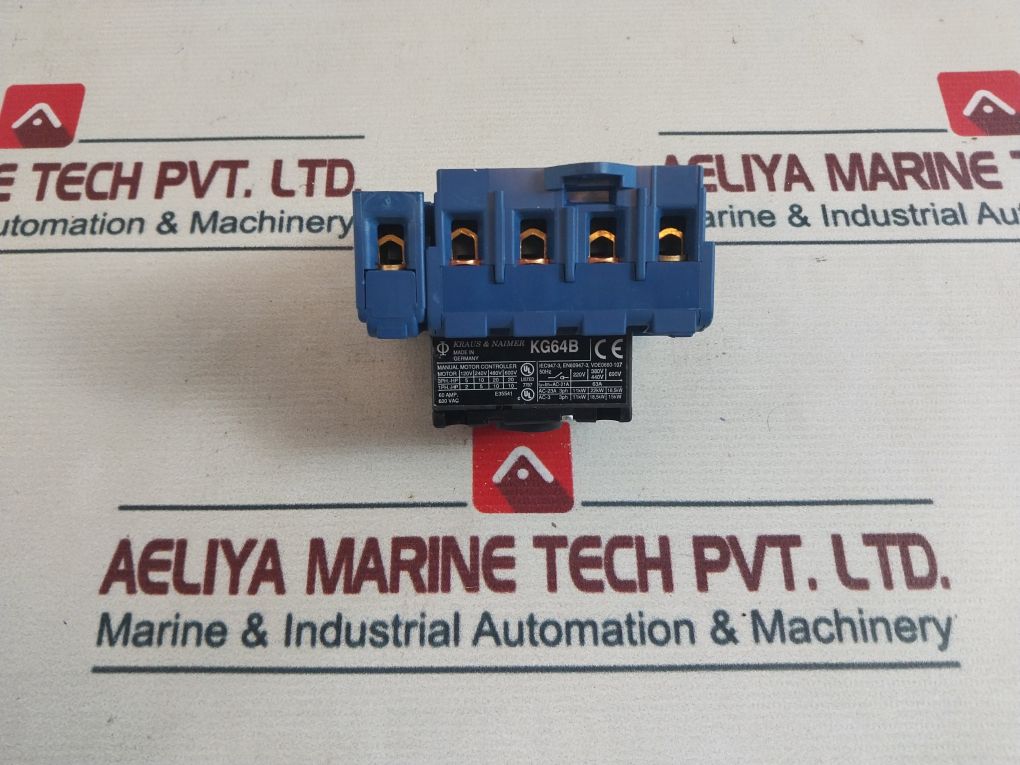 Kraus & Naimer Kg64B Manual Motor Controller Switch Set