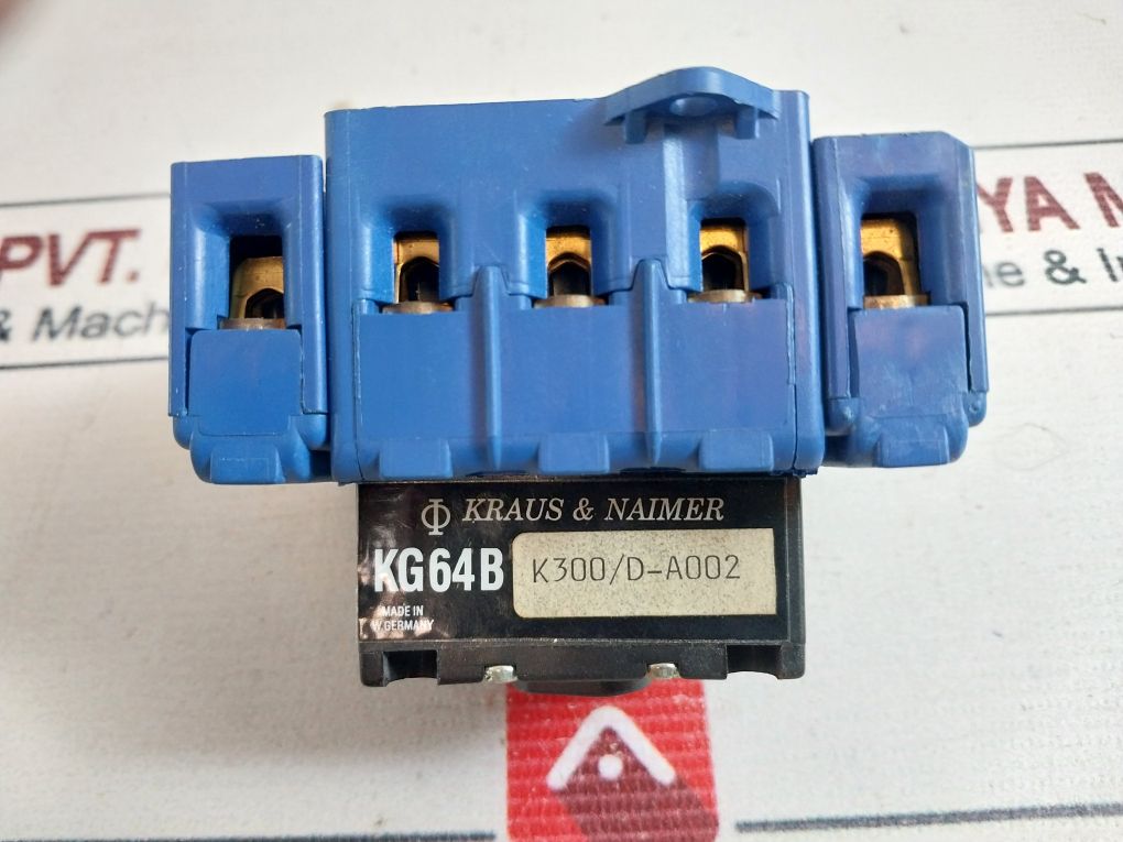 Kraus & Naimer Kg64B Isolator Switch