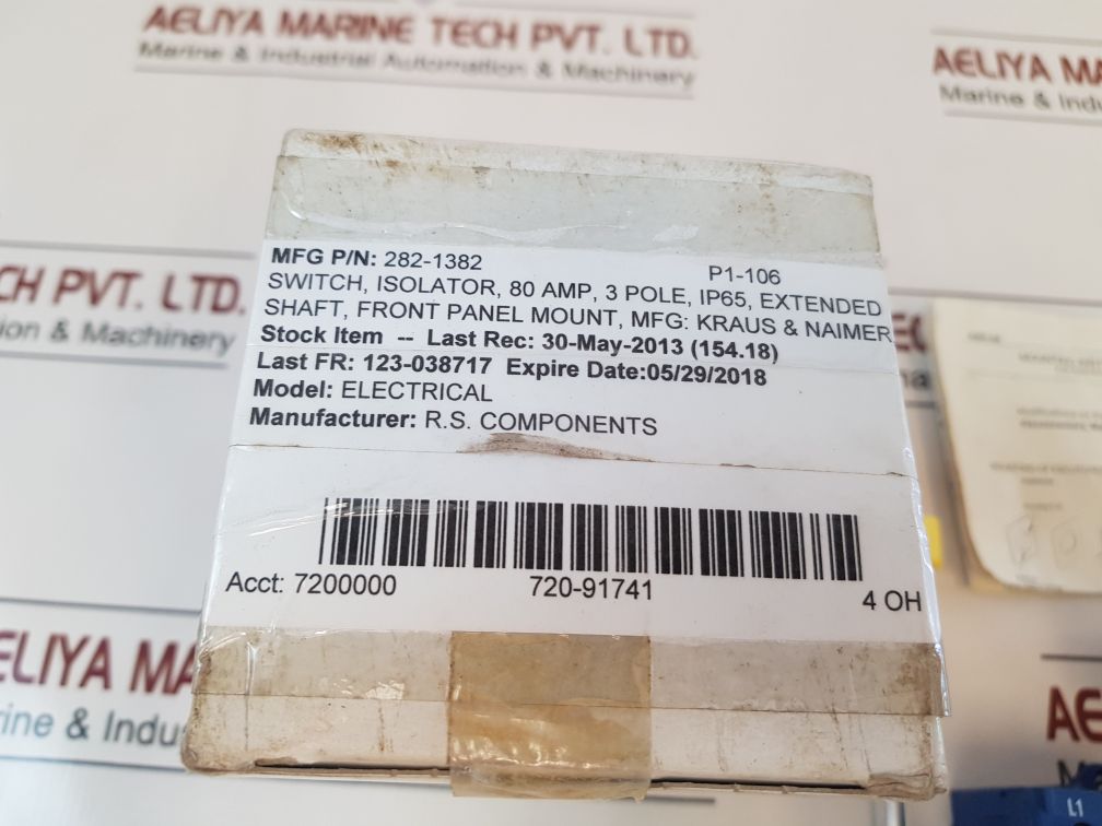 Kraus & Naimer Kg80 Breaker Switch