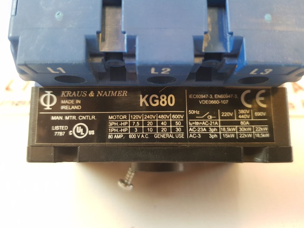 Kraus & Naimer Kg80 Breaker Switch