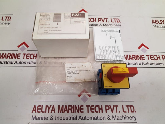 Kraus & Naimer Kg 20 Cam Switch New
