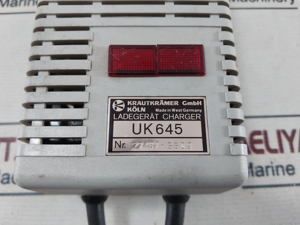 Krautkramer Uk645 Ladegerat/ Charger 110/220V~ 50/60Hz