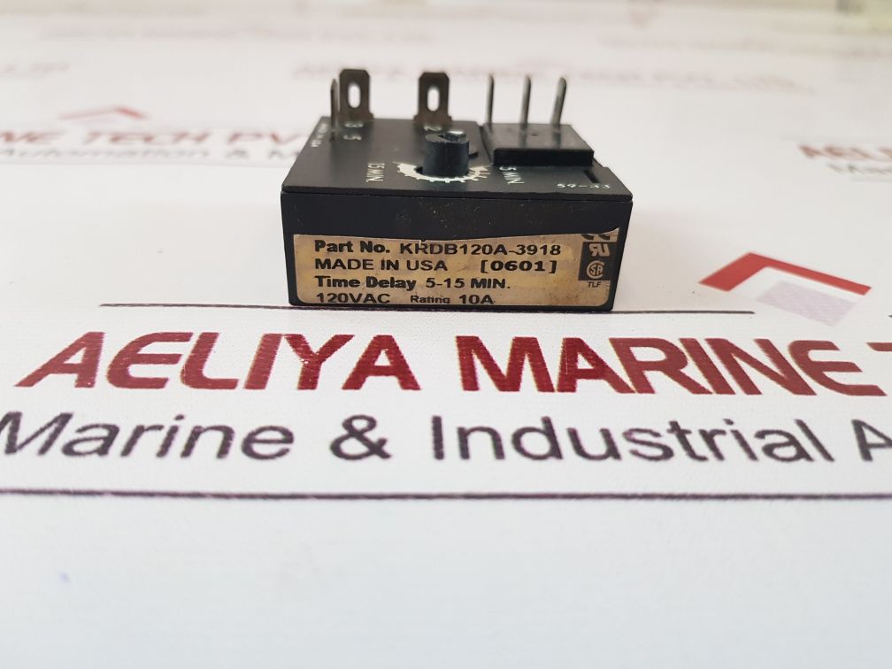 Krdb120A-3918 Time Delay Relay 5-15 Min.