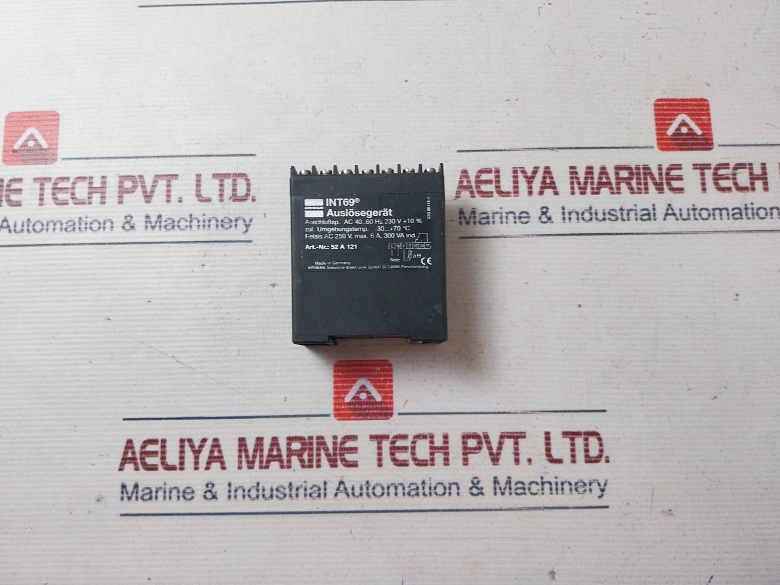 Kriwan 52 A 121 Motor Protection Int 69