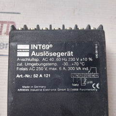 Kriwan 52 A 121 Motor Protection Tripping Device Int 69