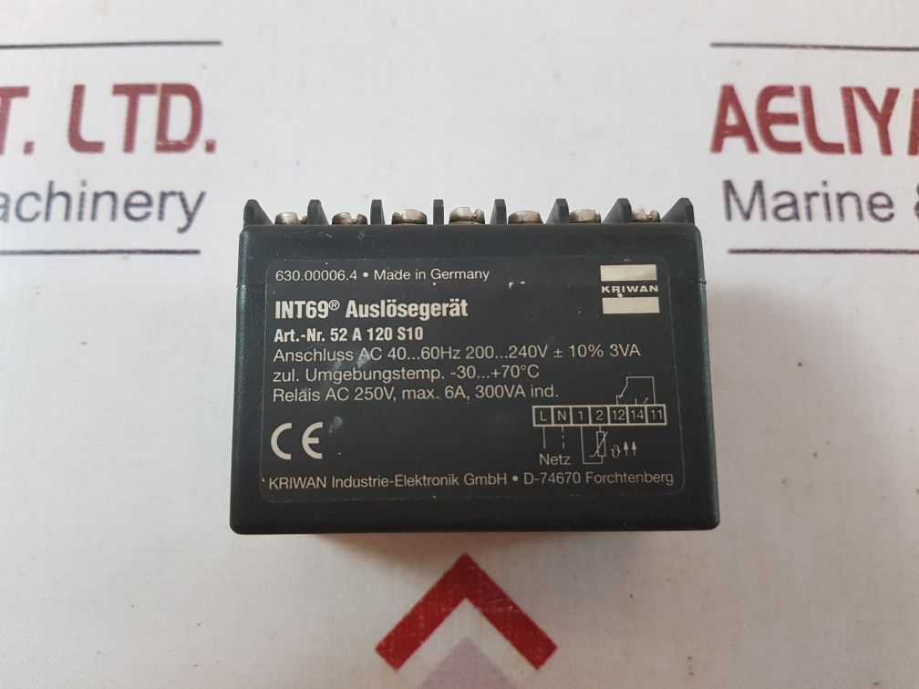 Kriwan Int69 Ac Motor Protector 52 A 120 S10