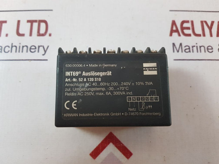 Kriwan Int69 Ac Motor Protector 52 A 120 S10