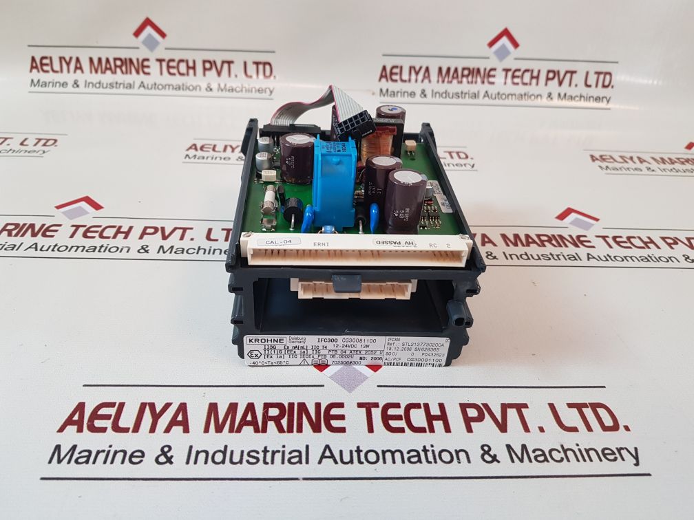 Krohne Cg30081100 Electronic Card For Flow Transmitter Optiflux 4300