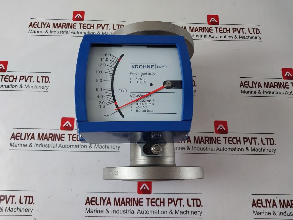 Krohne H250/Rr/M9/K2 Stainless Steel Variable Area Flowmeter