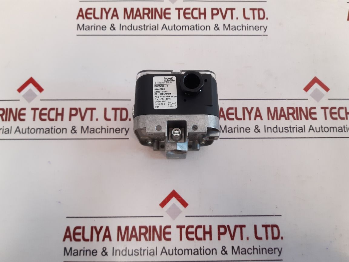 Krom Schroder Dg150U-3 Pressure Switch 1 Mbar= 100 Pa
