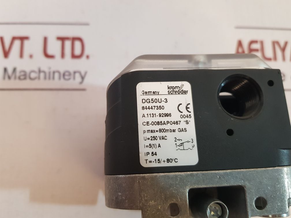 Kromschroder Dg50U-3 Pressure Switch 84447350