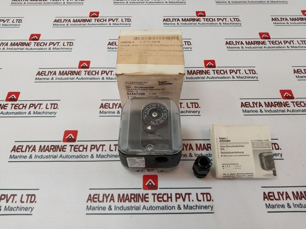 Krom Schroder Dg6U-3 Pressure Switch 0.5-6.5