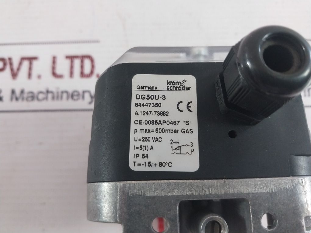Kromschroder Dg50U-3 Gas Pressure Switch