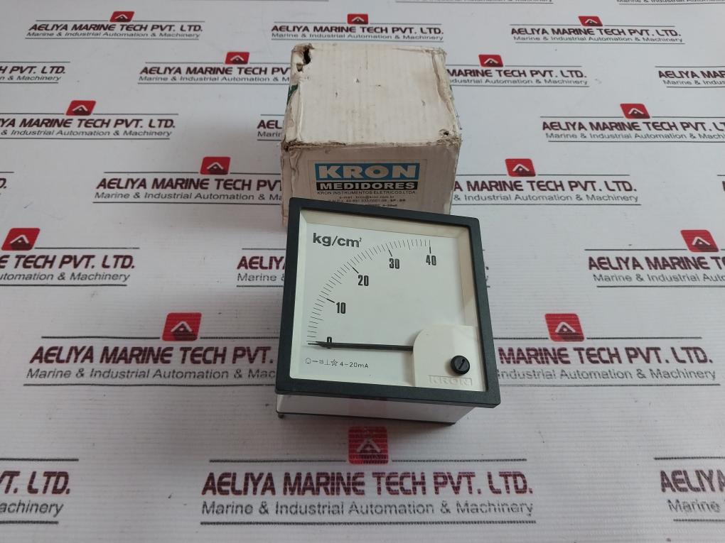 Kron Medidores Bm96Pc Analogue Panel Meter 0-40 Kg/Cm2