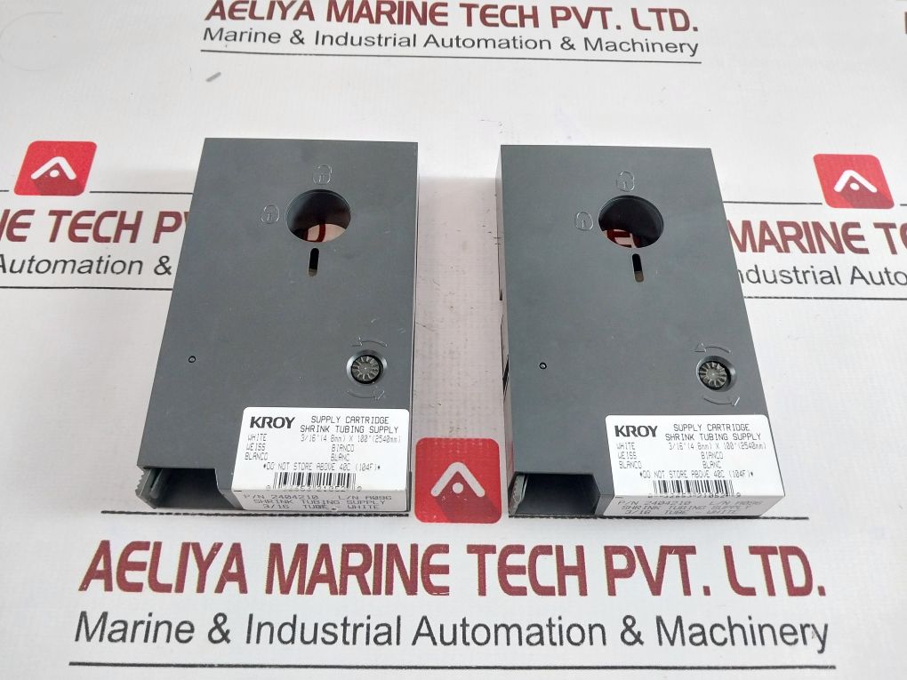 Kroy 2404210 3/16 Tube-white Supply Cartridge