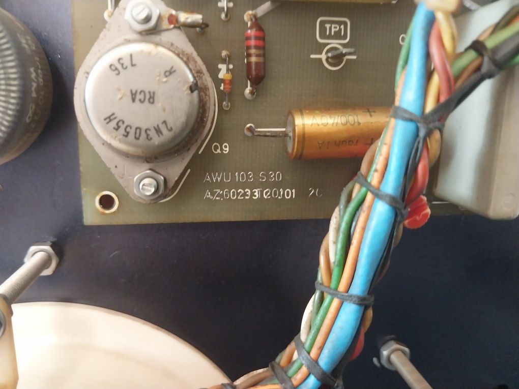 Krupp Atlas-elektronik Echograph 460 Az 6023 Echosounder Display Device