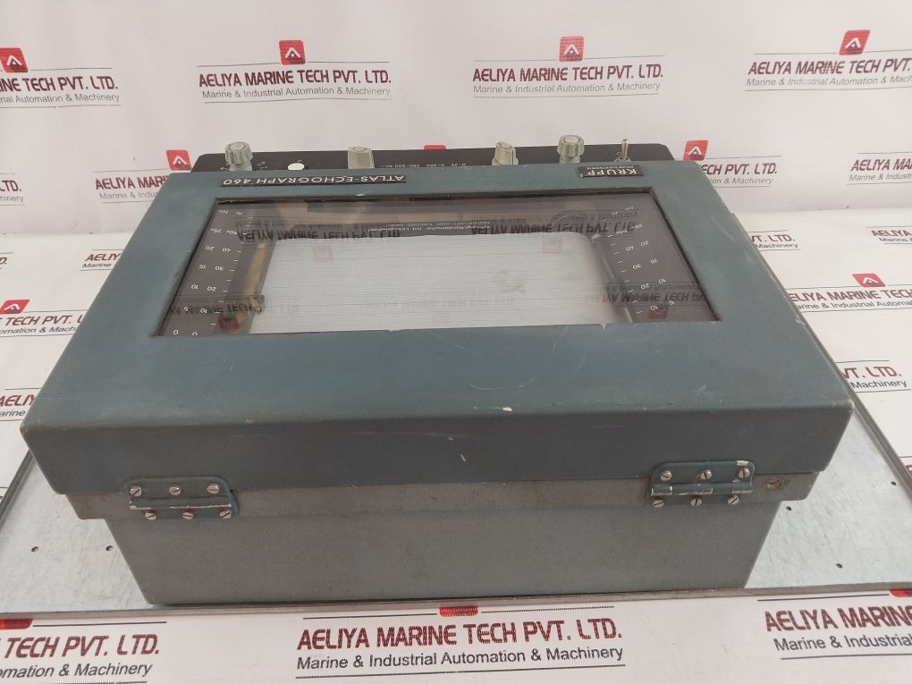 Krupp Atlas-elektronik Echograph 460 Az 6023 Echosounder Display Device