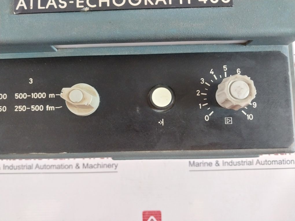 Krupp Atlas-elektronik Echograph 460 Az 6023 Echosounder Display Device