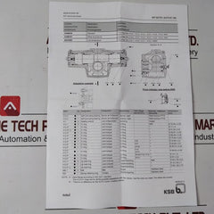 Ksb Amri 42088436 Spare Parts Kit