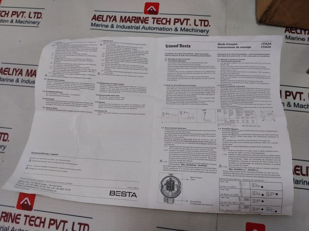 Ksr-kuebler 1.0 Mpa Magnetic Float Switches